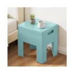 Hoteagle Small Ottoman 14 Inch Multi-purpose, Ottoman With Flipping Lid