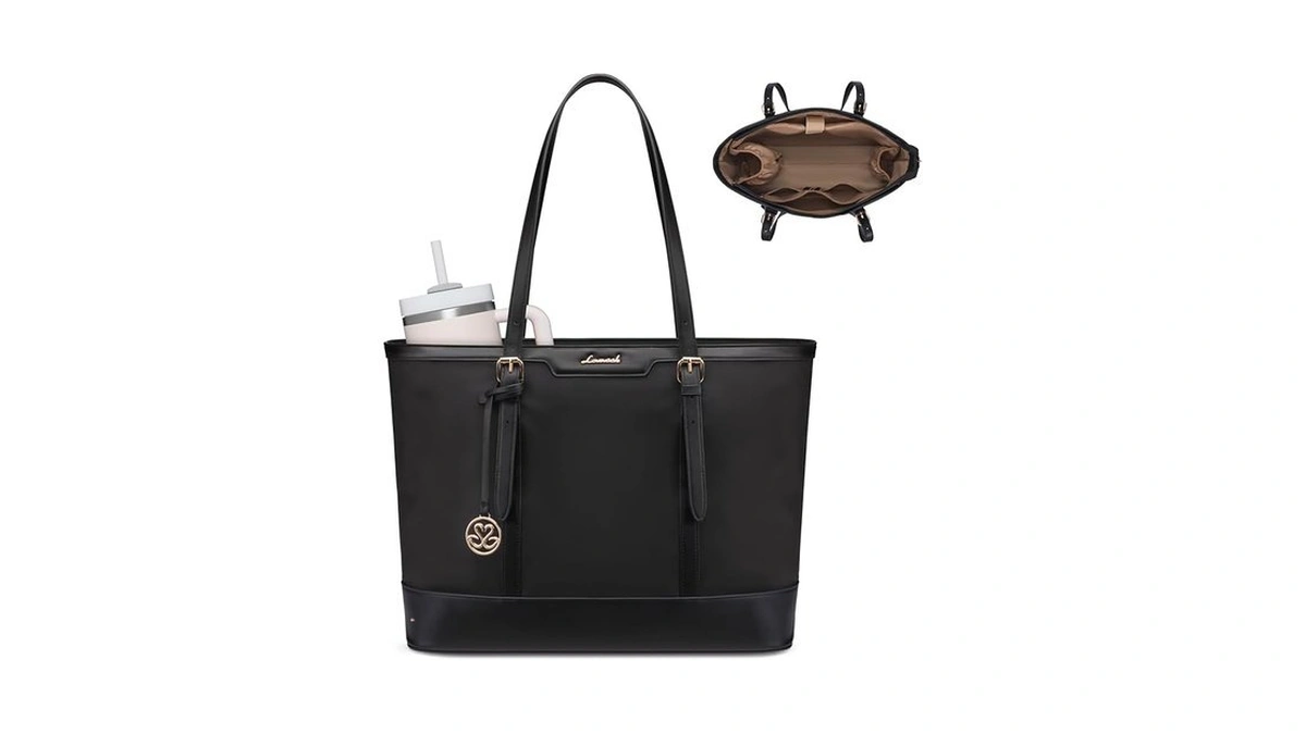 Lovevook Work Tote Bag For Women 15.6 Inch Laptop Computer