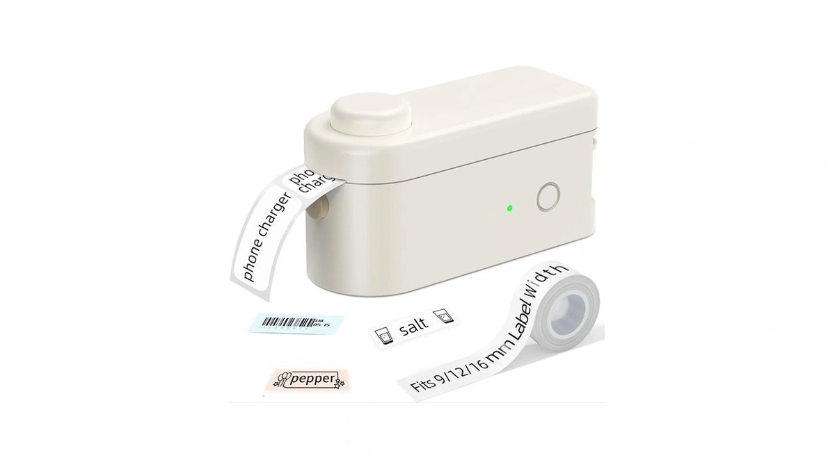 Makeid L1 Label Maker Machine With Tape - Portable &