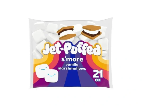 Jet-puffed S'more Vanilla Marshmallows, 21 Oz Bag