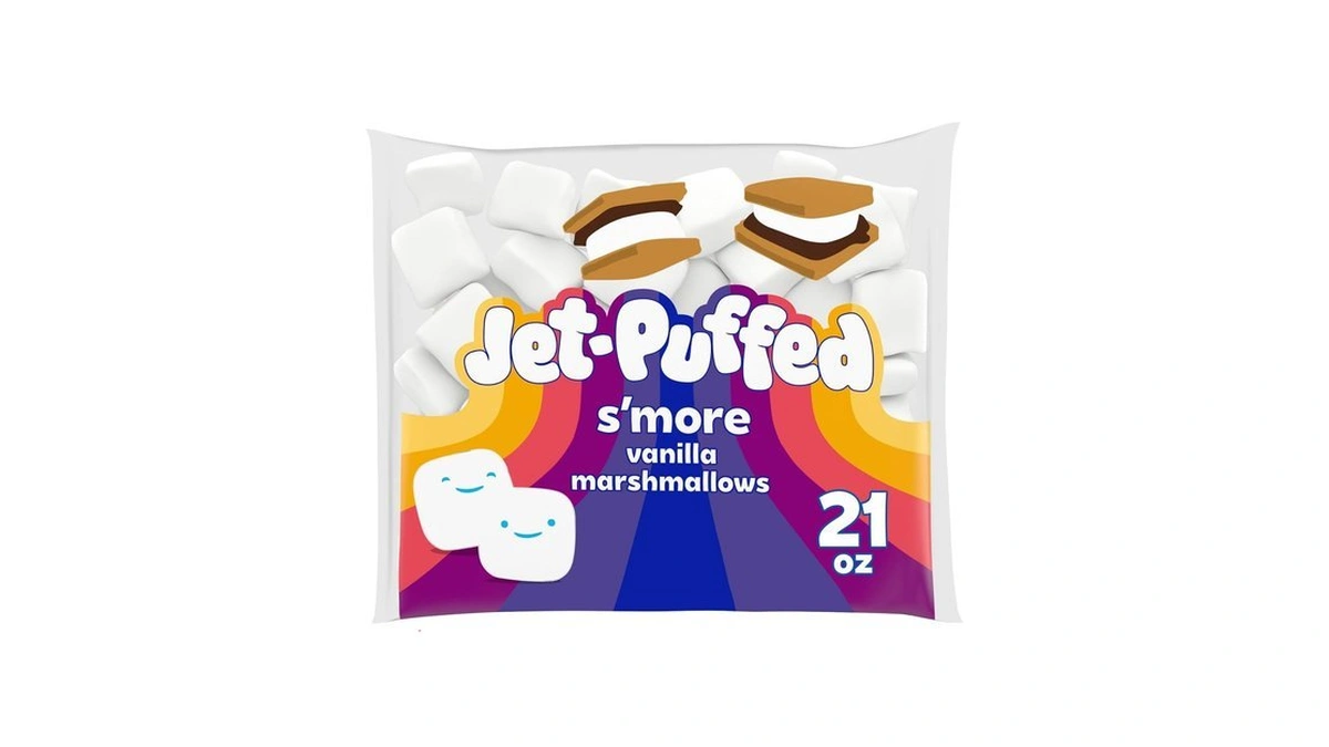 Jet-puffed S'more Vanilla Marshmallows, 21 Oz Bag