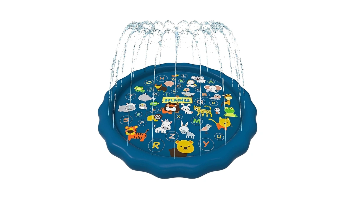 Splashez 3-in-1 Splash Pad, Sprinkler For Kids & Baby Pool