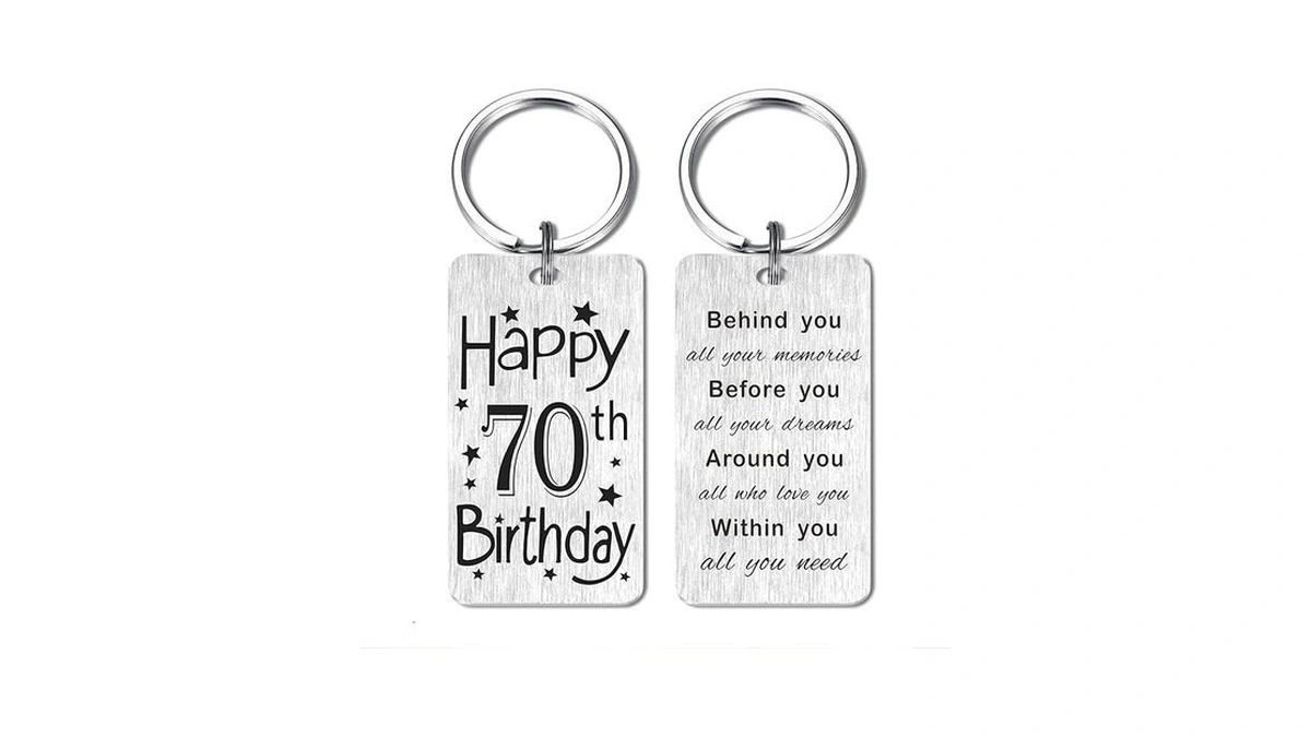 Hyhydhp 70th Birthday Gifts For Women Men, Happy 70 Year
