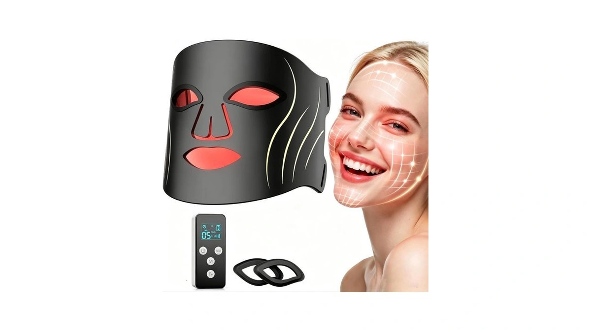 Avvnee Red Light Therapy For Face, 4 Modes With 850nm