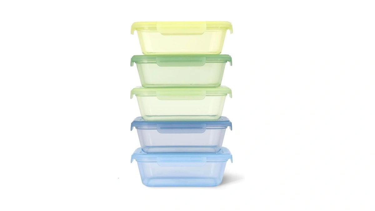 Ello Snap & Nest 10-piece 4.5 Cup Plastic Meal Prep