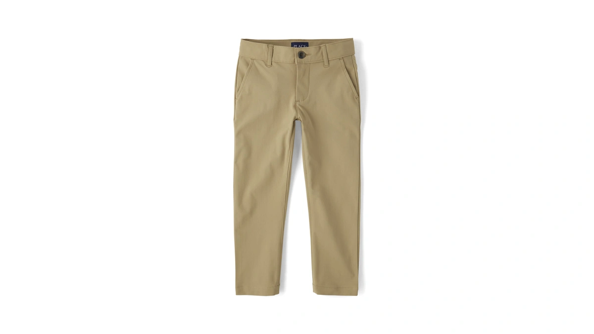 The Children's Place,boys,uniform Quick Dry Chino Pants,sand,4