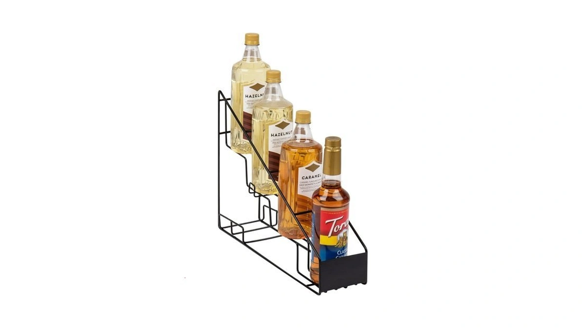 Mind Reader Coffee Syrup Station, Coffee Bar Accessories, Kitchen Countertop