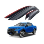 Goodyear Shatterproof Window Deflectors For Hyundai Santa Cruz 2022-2026, Tape-on