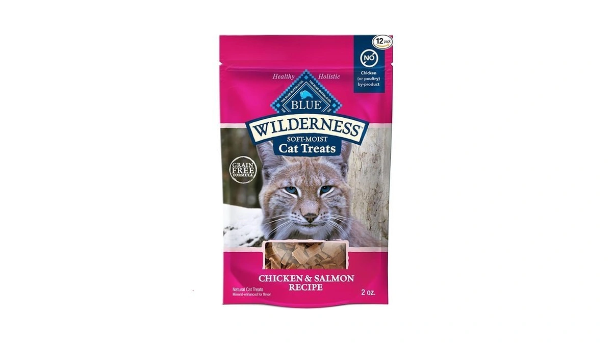 Blue Buffalo Wilderness Grain Free Soft-moist Chicken & Salmon Cat