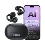 Haowolf Open Ear Earbuds, Bluetooth 5.4 Bone Conduction Headphones With