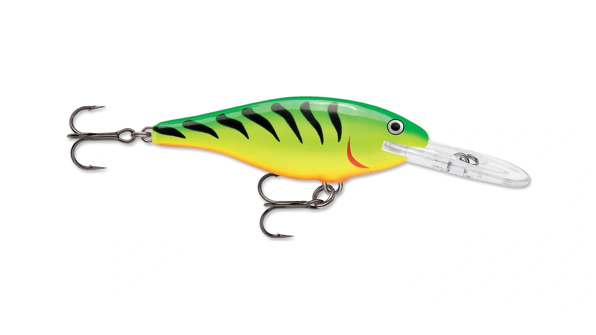 Rapala Shad Rap Crankbait, Hard Bait Lure, Bass Walleye And