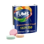 Tums Tablets, 8 Count (pack Of 3)