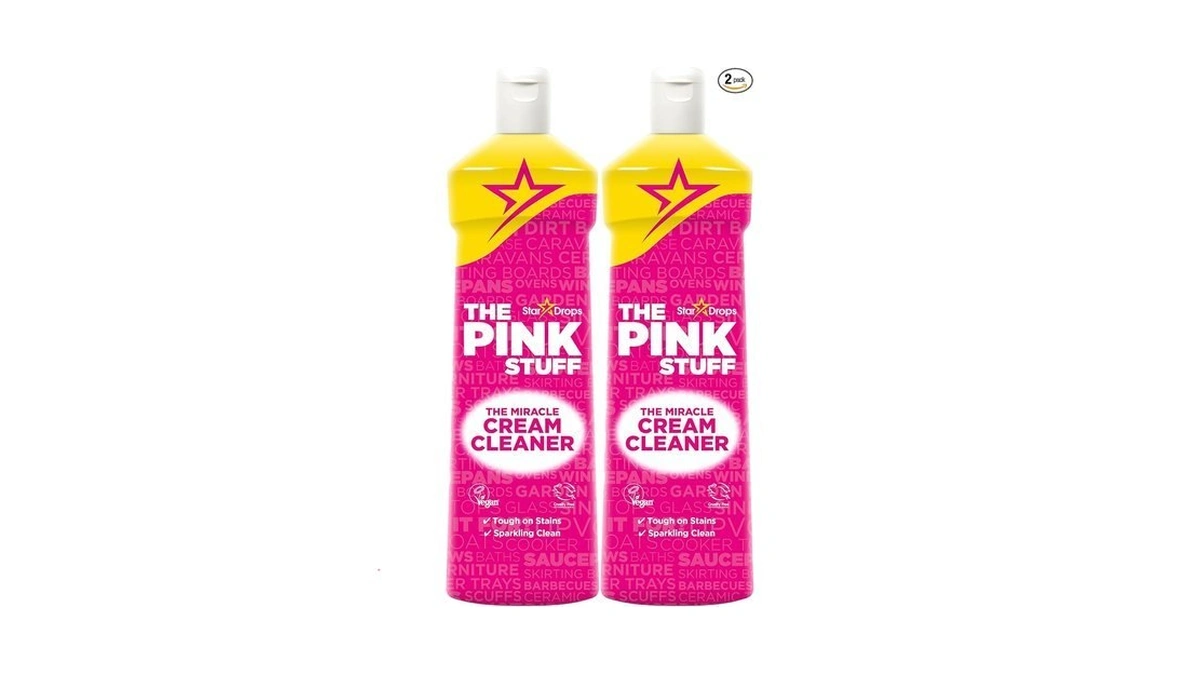 The Pink Stuff Stardrops The Miracle Cream Cleaner 500ml Pack