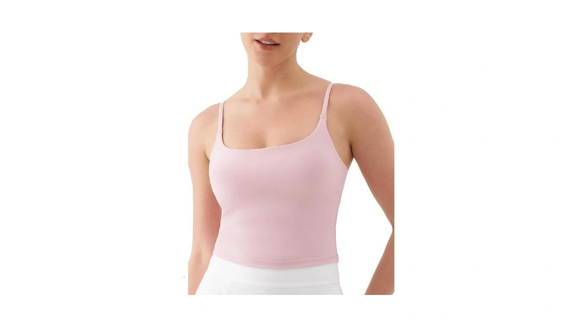 K-swiss Crop Tops For Women - Adjustable Thin Straps Square