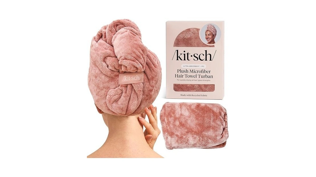 Kitsch Plush Microfiber Hair Towel Wrap For Women – Ultra
