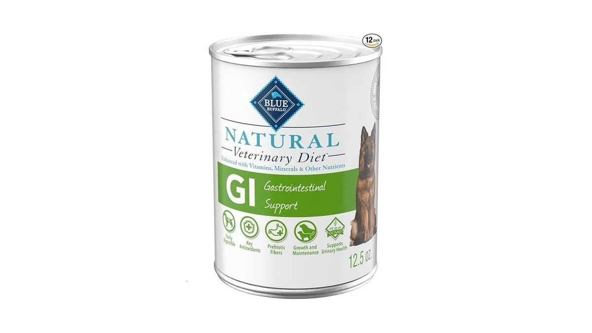Blue Buffalo Natural Veterinary Diet Gastrointestinal Support Wet Dog Food,