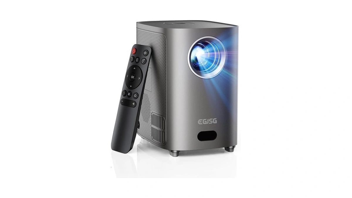 [electric Focus] Projector With Wifi And Bluetooth, 1080p,portable Projector 4k