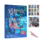 Japanese Retro Sticker Book For Adults – 990 Pcs Heisei