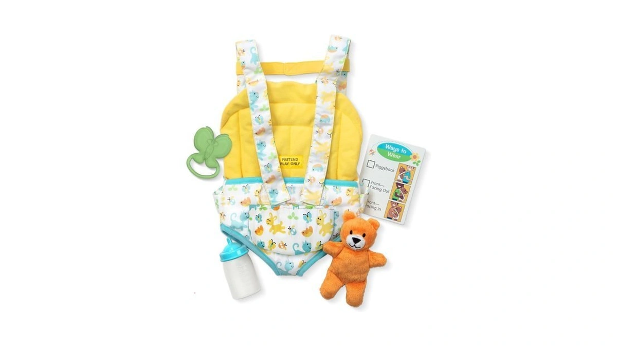 Melissa & Doug Mine To Love Carrier Play Set For
