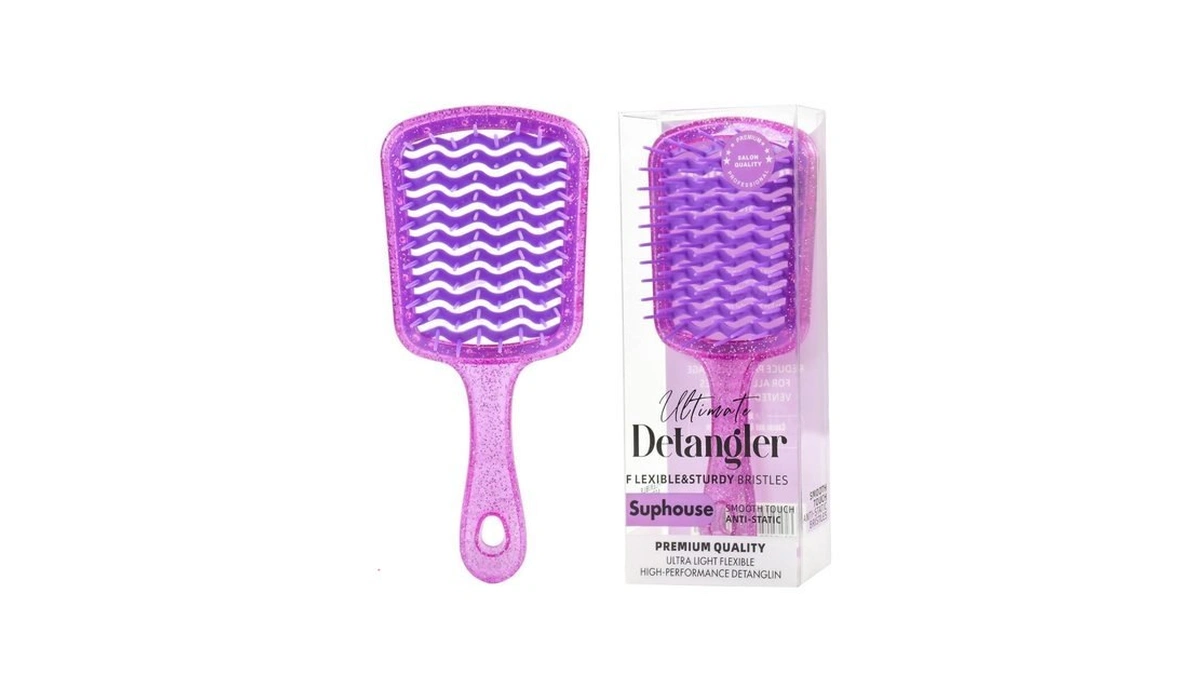Detangling Hair Brush For All Wet Or Dry Hair Types,
