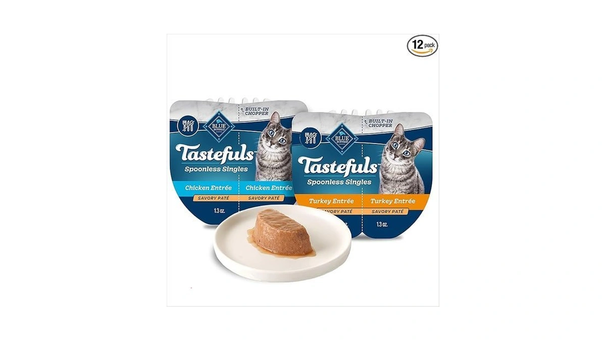 Blue Buffalo Tastefuls Spoonless Singles Variety Pack, Wet Cat Food