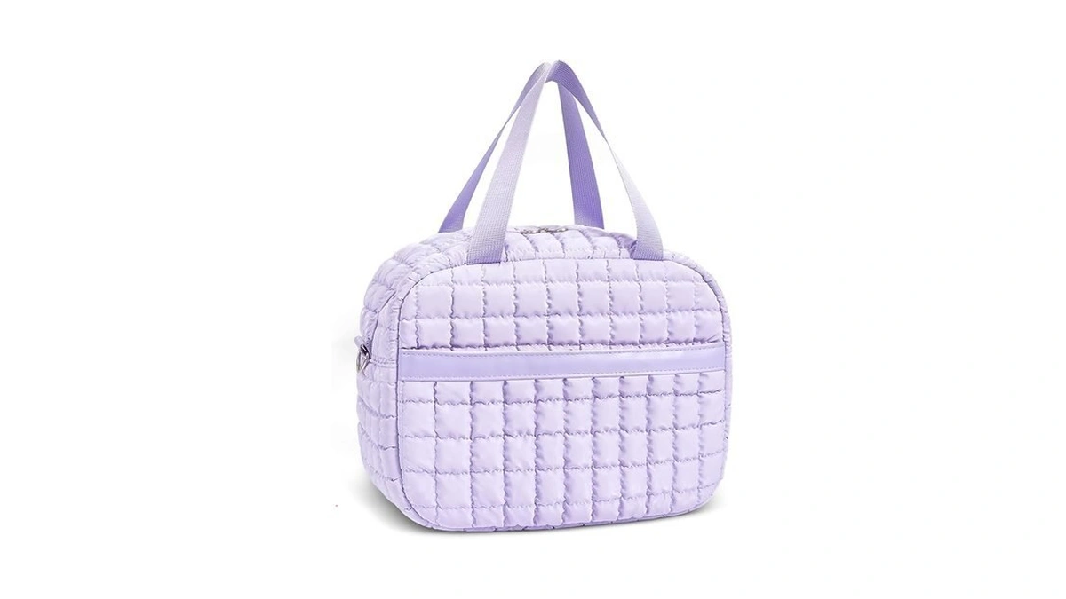 Honitty Lunch Box For Women,quilted Puffer Lunch Bag, Cute Lunch