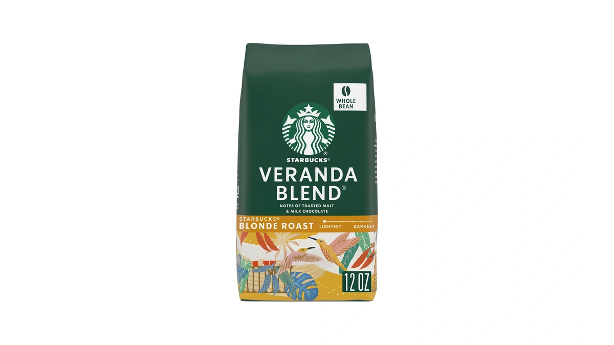 Starbucks Whole Coffee Beans, Starbucks Blonde Roast Hot Or Iced