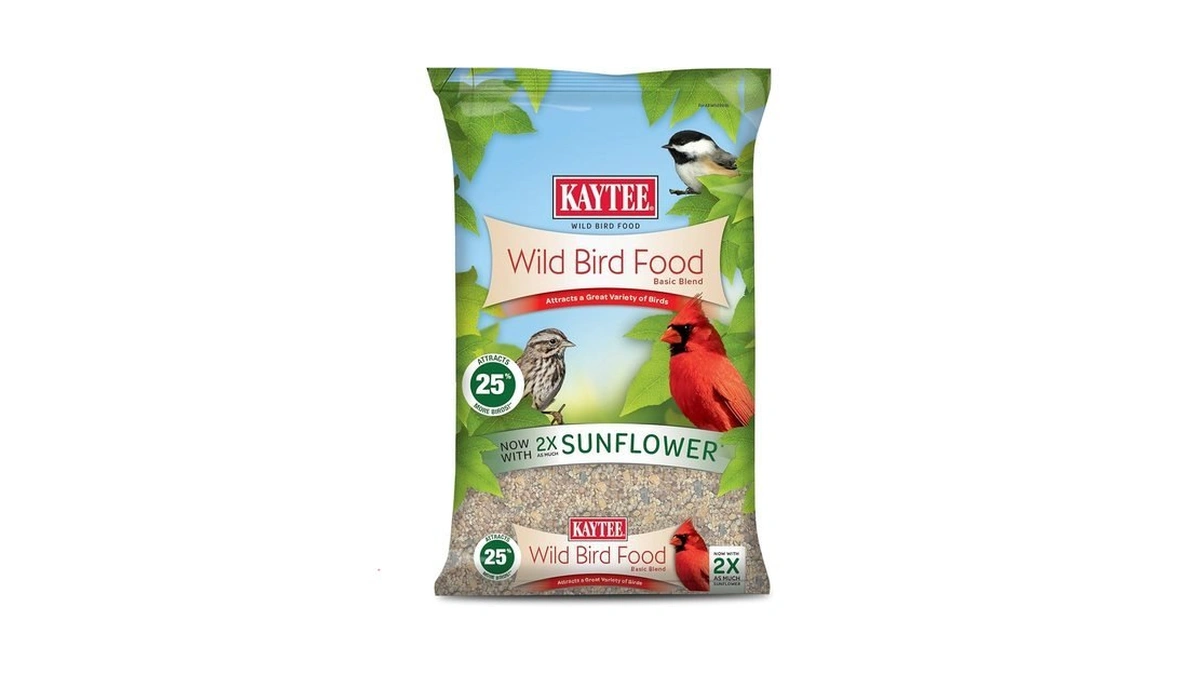 Kaytee Wild Bird Food Basic Seed Blend, 5 Lb