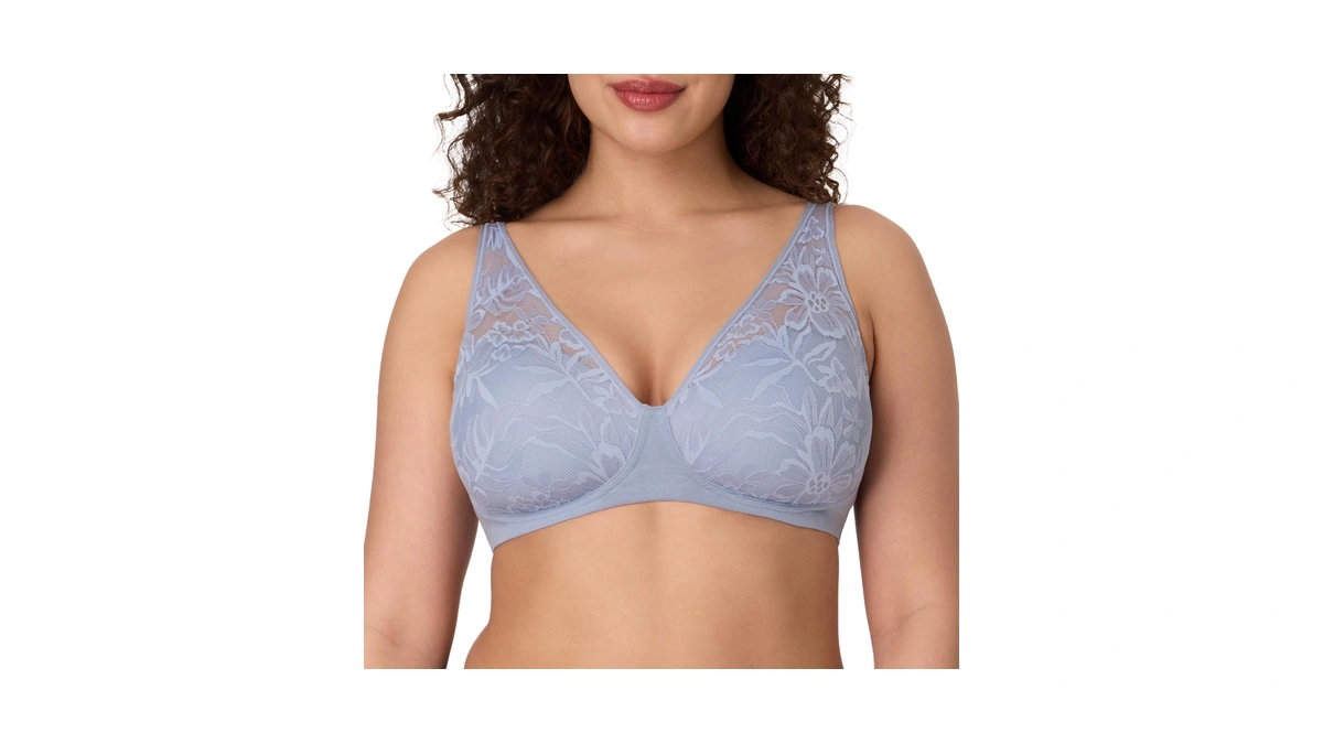 Bali Women's Breathe Modal T-shirt Bra, Breathable Wireless Bra, Full-coverage