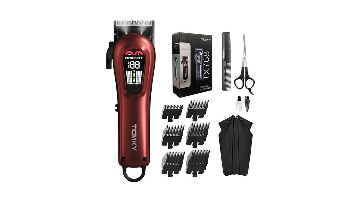 Tcmky Hair Clippers For Men Professional Clippers For Men Cordless&corded