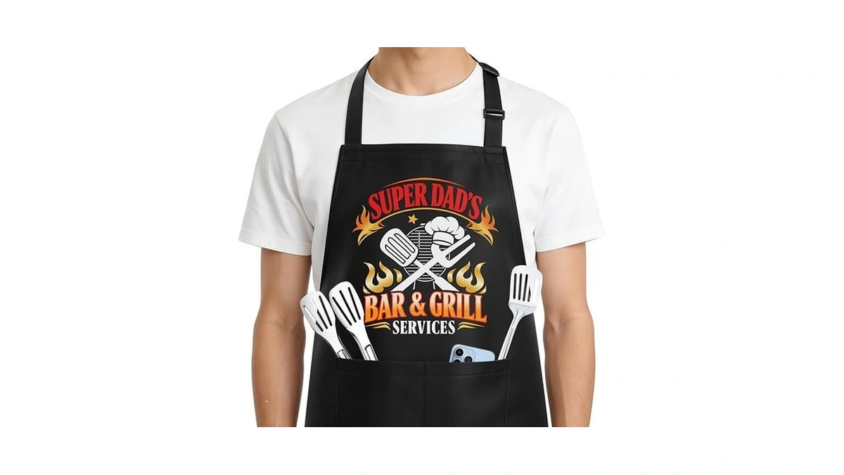 Fathers Day Gift For Dad - Funny Grilling Aprons For