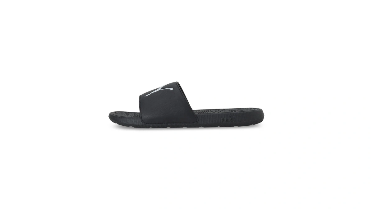 Puma Men's Cool Cat 2.0 Slide Sandal, Sport-puma Black-puma Silver,