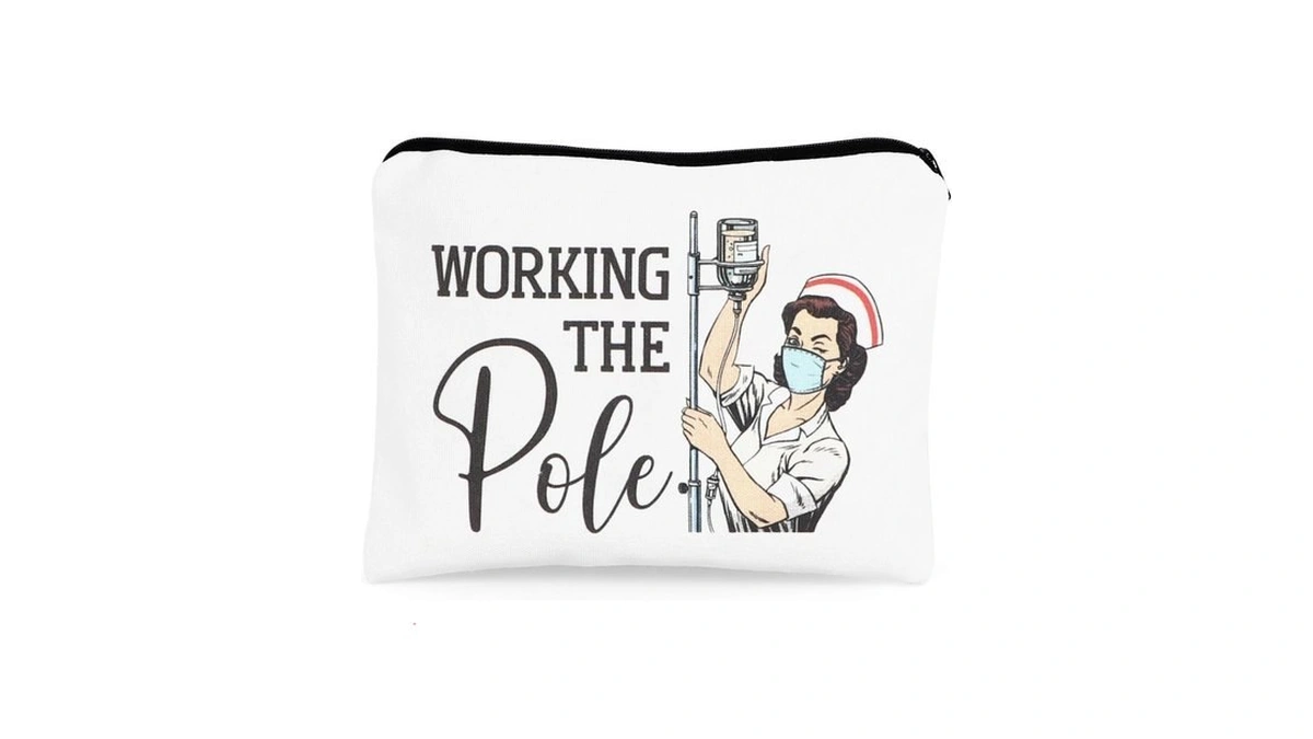 Nurse Makeup Bag - Nurse Gifts, Nurse Zipper Bag Cosmetic