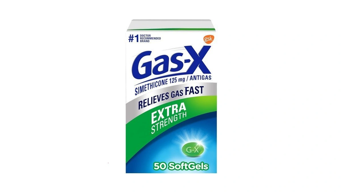 Gas-x Extra Strength Gas Relief Softgels With Simethicone 125 Mg