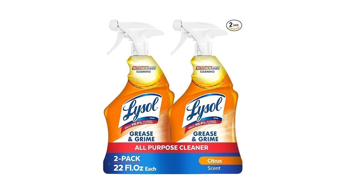 Lysol Pro Kitchen Spray Cleaner And Degreaser, Antibacterial All Purpose