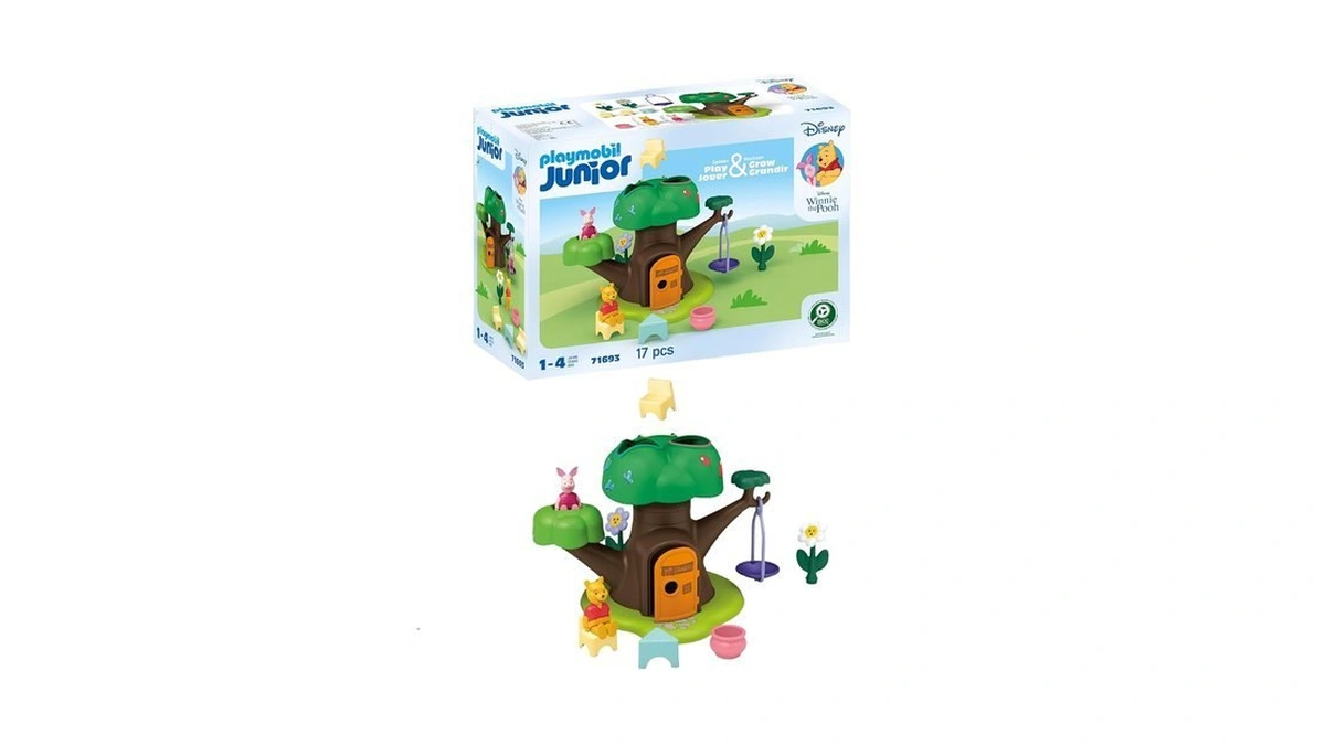 Playmobil Junior & Disney: Winnie The Pooh's & Piglet's Tree