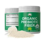 Usda Organic Prebiotic Fiber 3-in-1 Vegan Powder For Gut Health