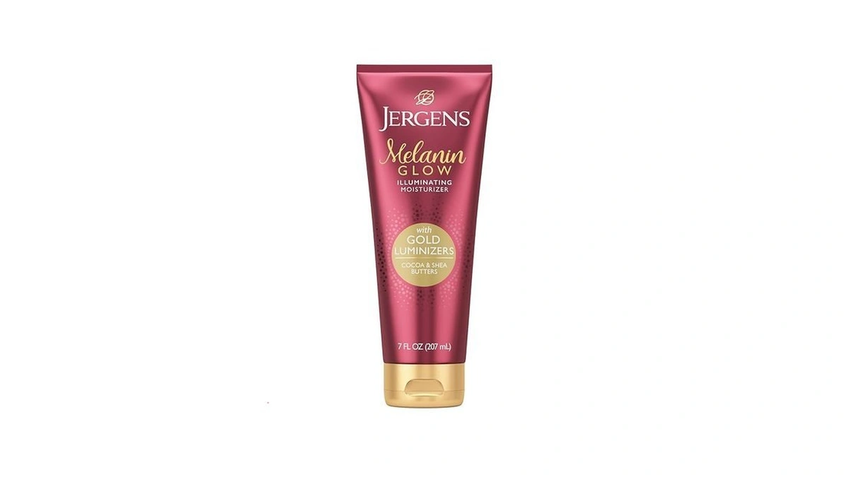 Jergens Hand And Body Lotion, Melanin Glow Illuminating Moisturizer, With