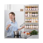 Smrcad Magnetic Spice Rack For Refrigerator, 4pack Magnetic Shelf For