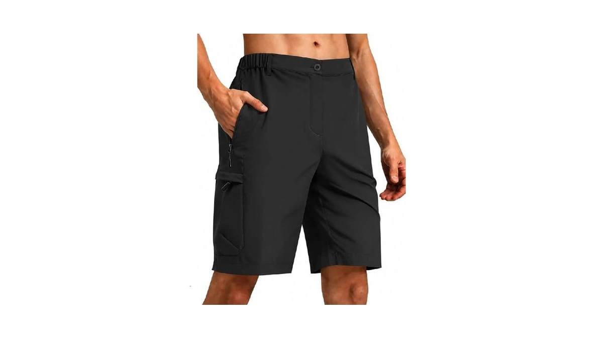 Balanoon Men's Hiking 9" Cargo Shorts Casual Work Golf Shorts