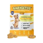 Barkeetos Dog Treats, Crunchy And Cheesy Pet Snacks Made With