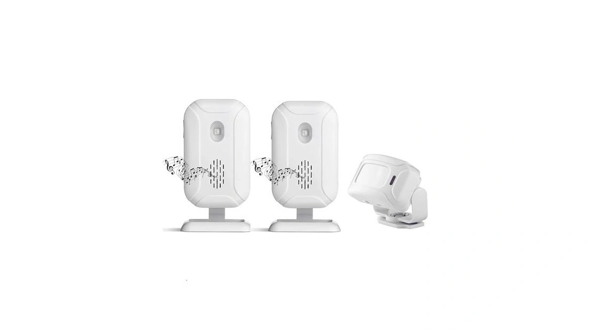 Motion Sensor Alarm Entry Alert Indoor, Wireless Security Motion Detector