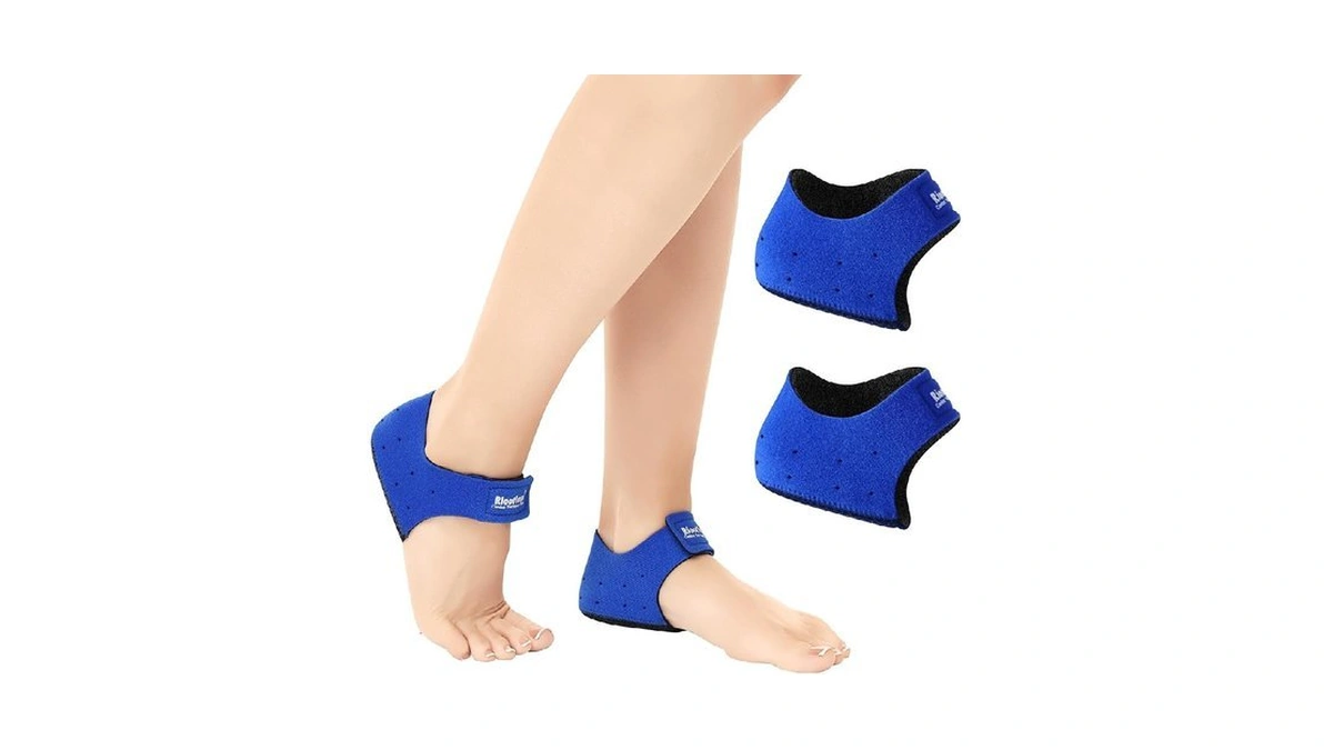 Riootlnm Heel Protector Cushion Inserts Pads, Plantar Fasciitis, Heels Spur