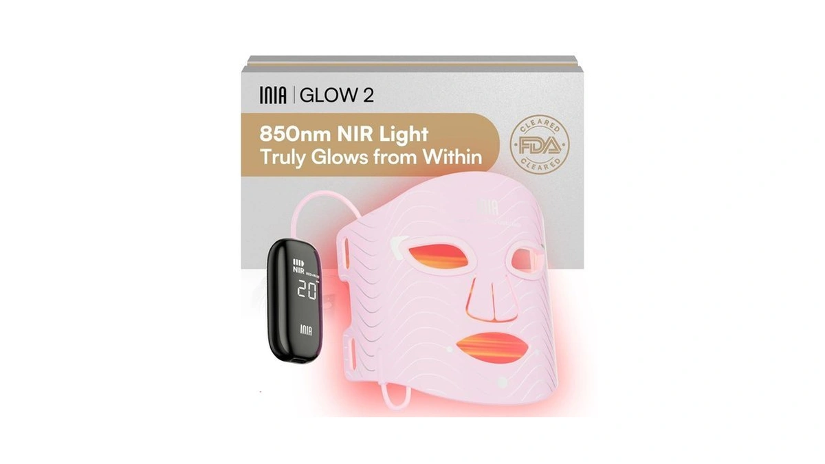 Inia Red Light Therapy Mask For Face – 4 Light