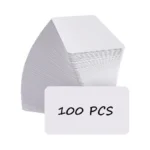 Maxgear 100pcs Blank Business Cards, 3.5" X 2" Kraft Paper