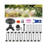 Faurvix 60ft Drip Irrigation System, Automatic Garden Watering Kit With