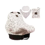 Lilmonki Nursing Scarf Multi-use - Breathable Car Seat, Stroller, And