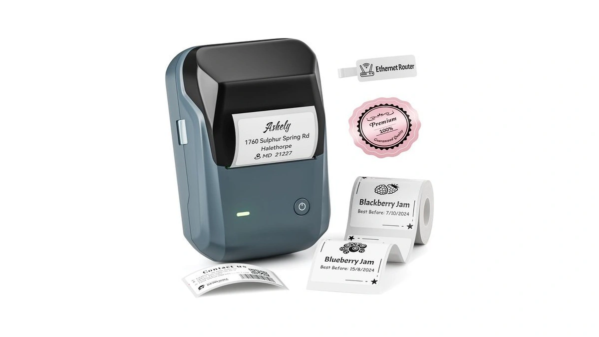 Niimbot B1 Label Maker Machine With Tape, 2 Inch Portable