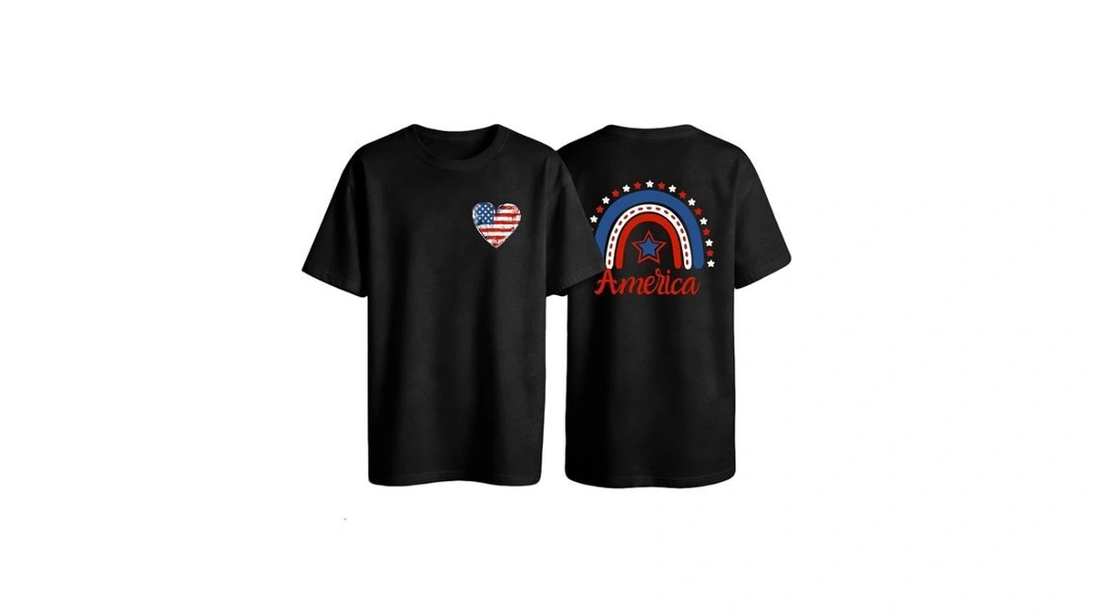 Rocksir Usa Patriotic Shirt American Flag Shirt For 4th Of
