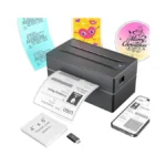 Bluetooth Thermal Shipping Label Printer: 4x6 Wireless Label Maker With